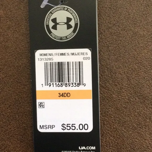 Under Armour Athletic/Athleisure Sports Bra, NWT!