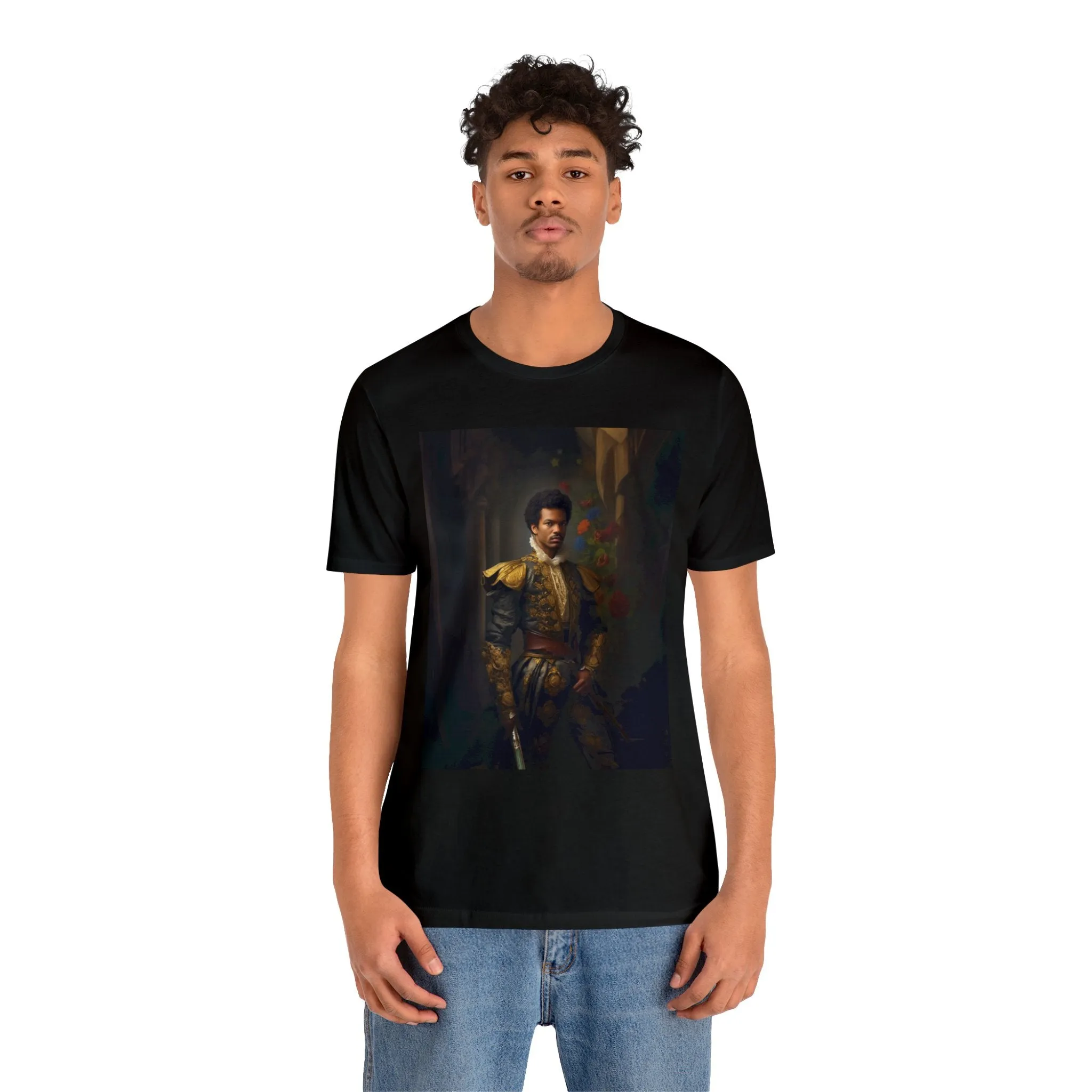 Unisex Jersey Short Sleeve Tee - Lando CalrissianRococo