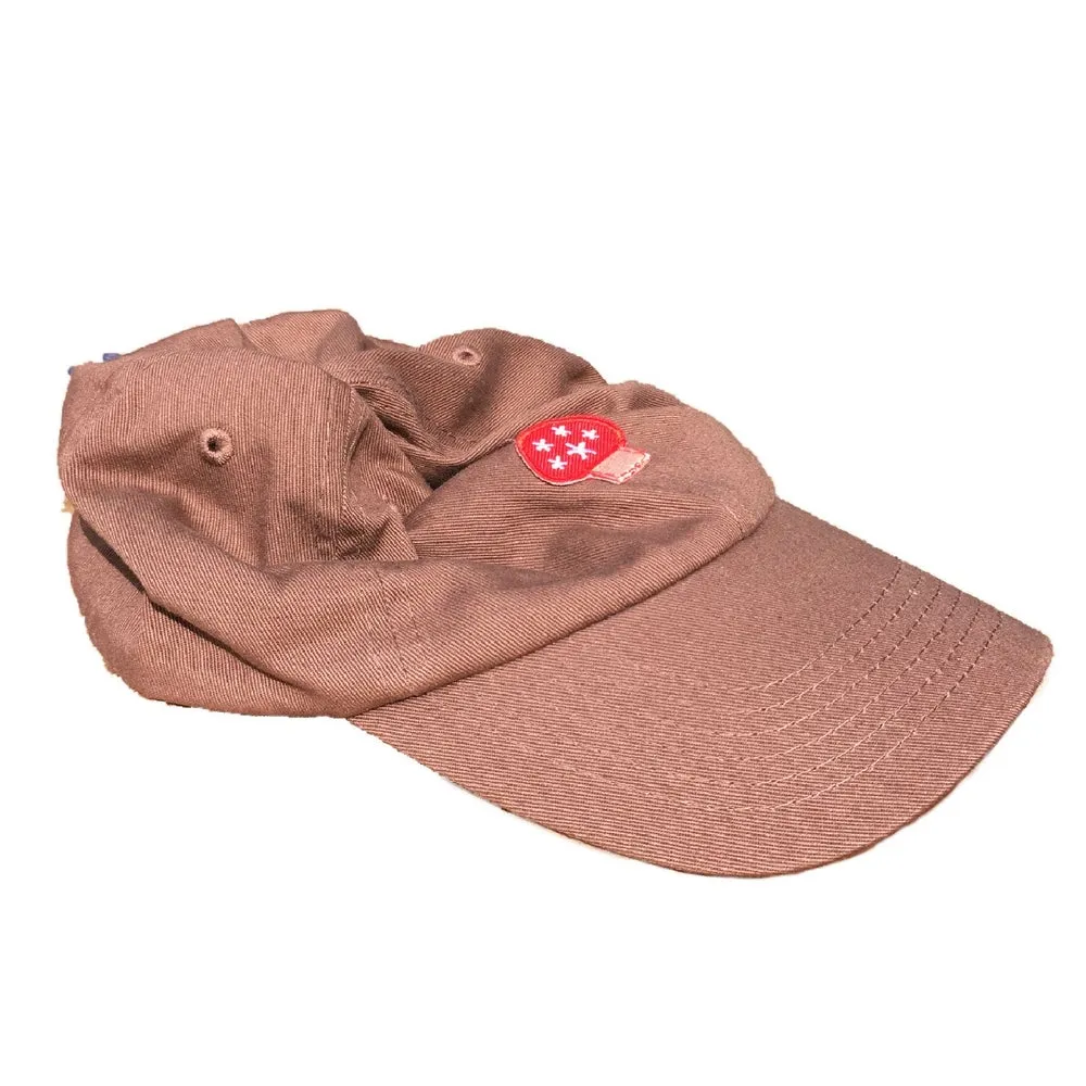 V Speshal Mushroom Hat Broewn