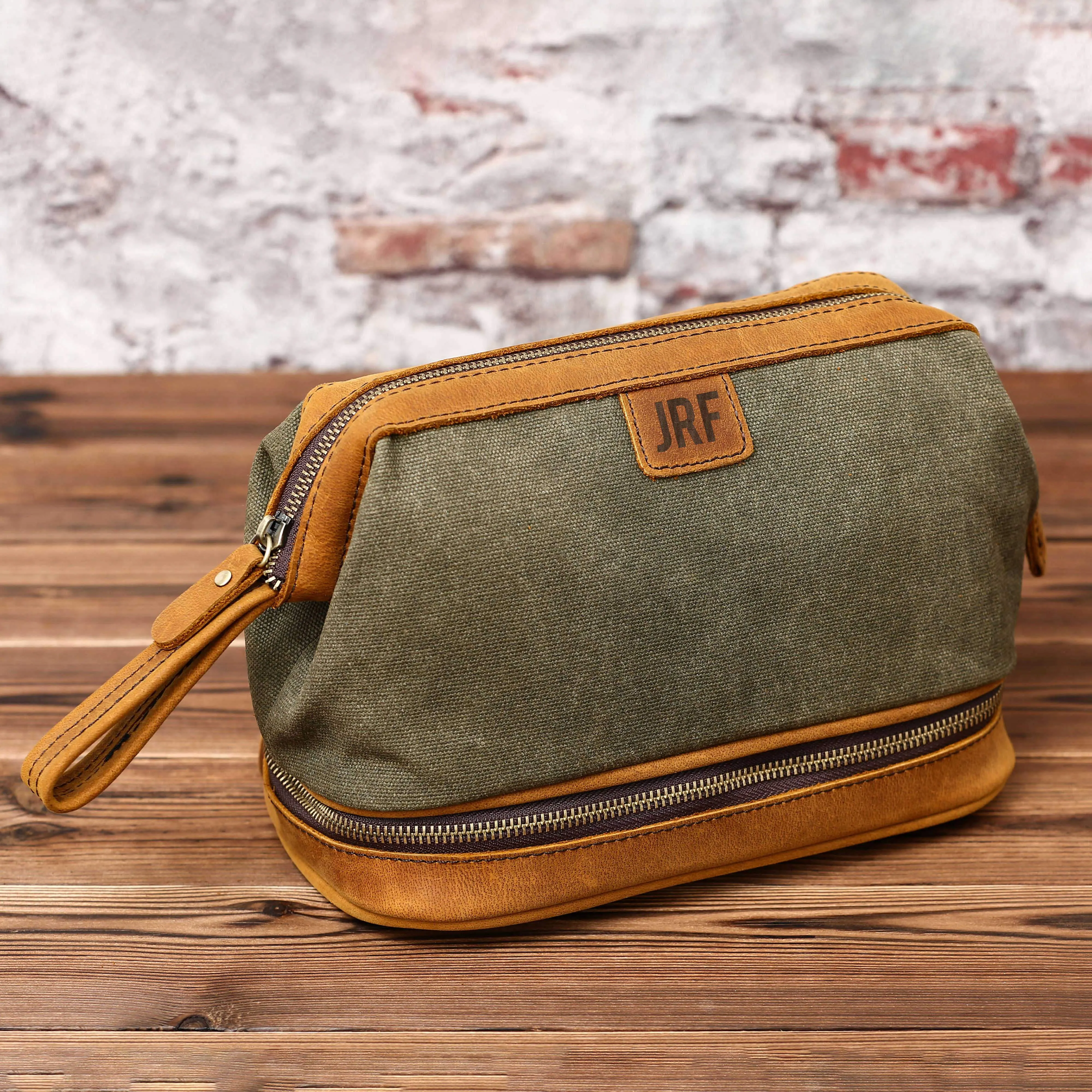 Valentines Day Gift Mens Toiletry bag Groomsman Gift