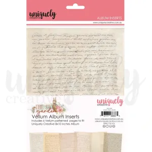 Vellum Album Inserts - The Story Book