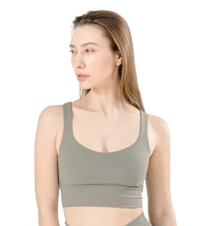VIBE Higher Olive Bra