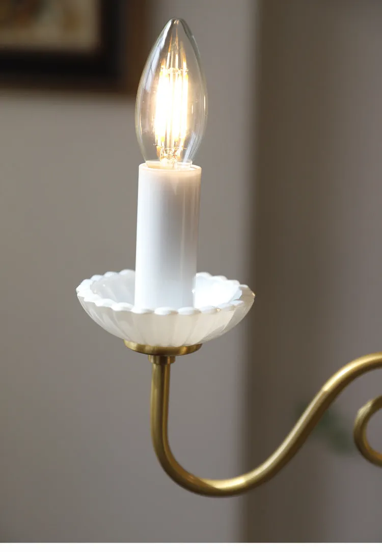 Vintage Brass Chandelier