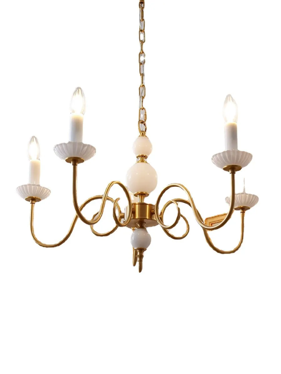Vintage Brass Chandelier
