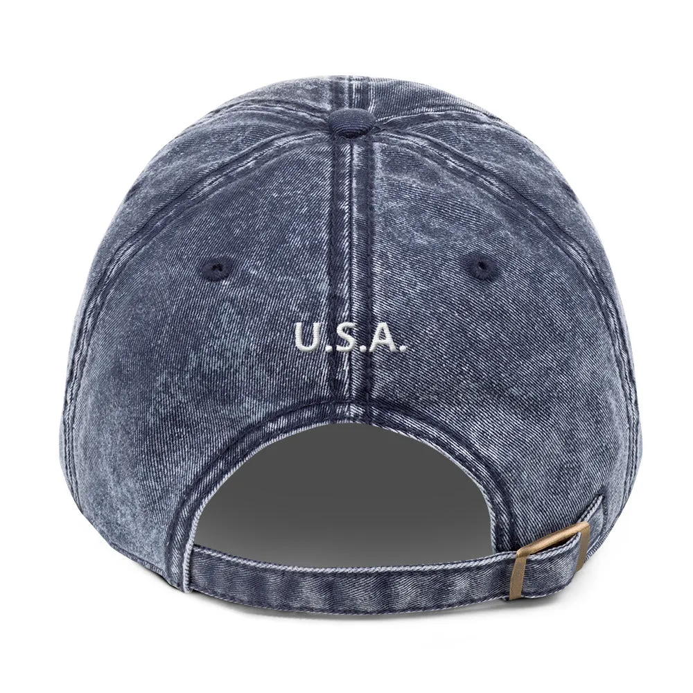 Vintage Cotton Twill Founders Logo Cap