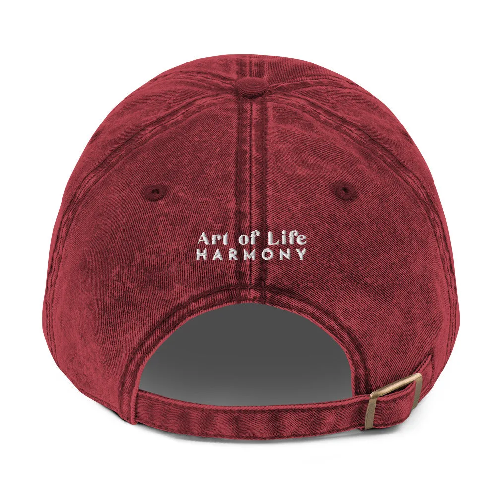 Vintage Harmony Cotton Twill Cap