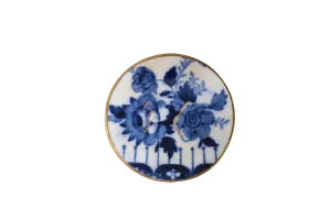 Vintage Petite Flo Blue Belt Buckle