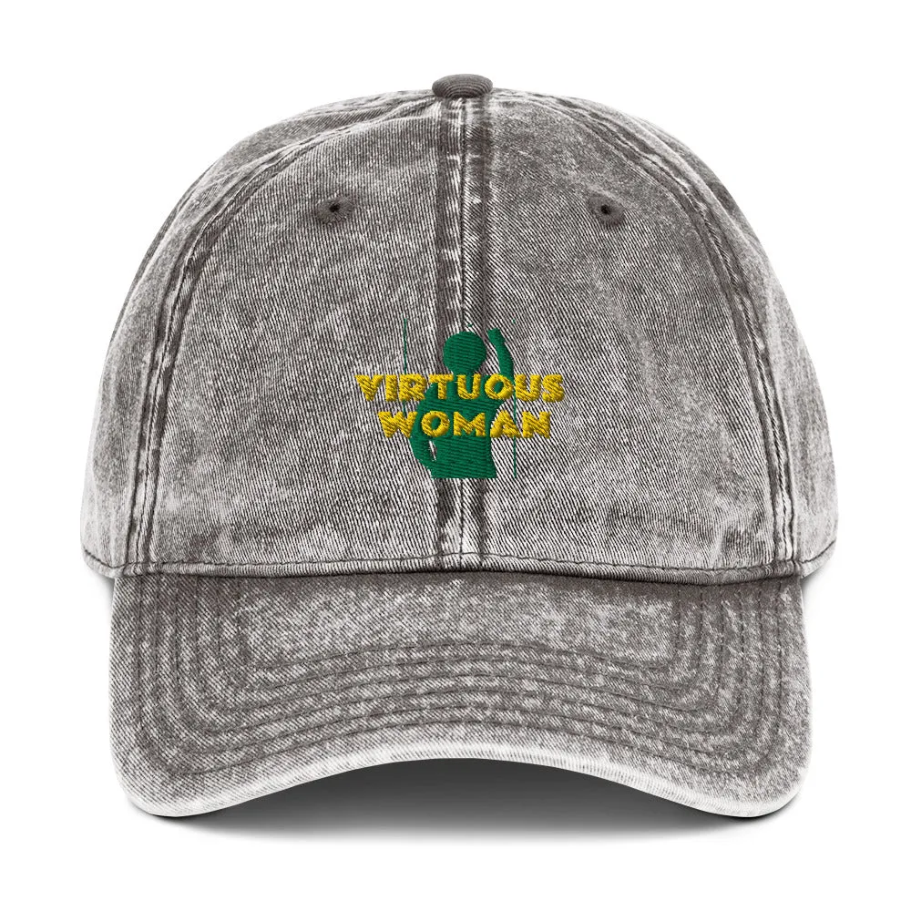Virtuous Woman Vintage Cotton Twill Cap