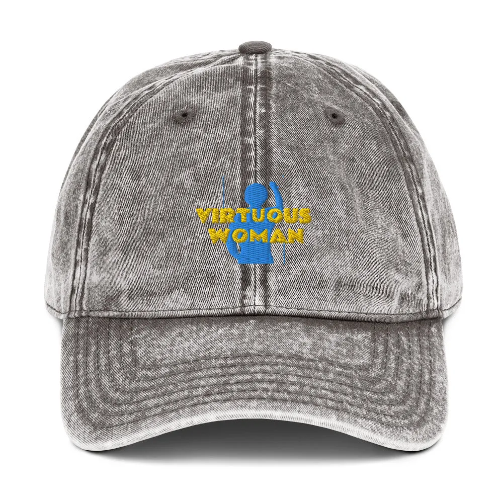 Virtuous Woman Vintage Cotton Twill Cap