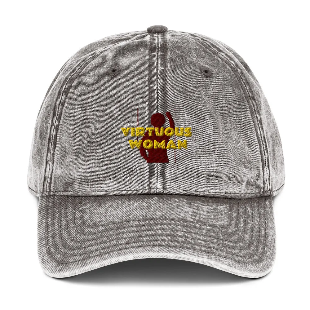 Virtuous Woman Vintage Cotton Twill Cap