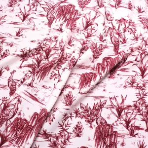 Viscose Challis Fabric - Off-white