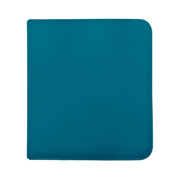 Vivid 12-Pocket Zippered PRO-Binder - Teal