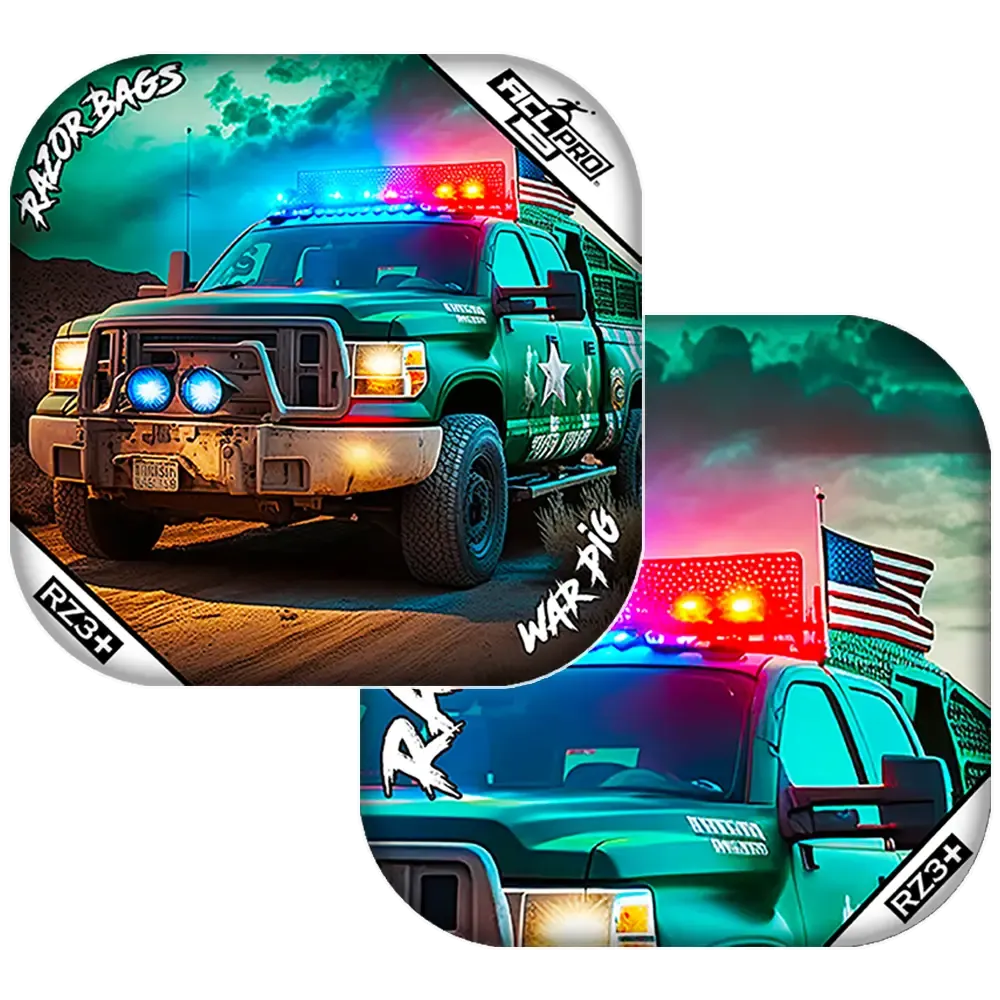 War Pig | Hero Border Patrol | ACL PRO Razor Cornhole Bags