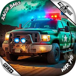 War Pig | Hero Border Patrol | ACL PRO Razor Cornhole Bags