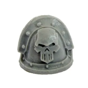 Warhammer 40K Chaos Space Marine Iron Warriors MKIII Shoulder Pad Bits