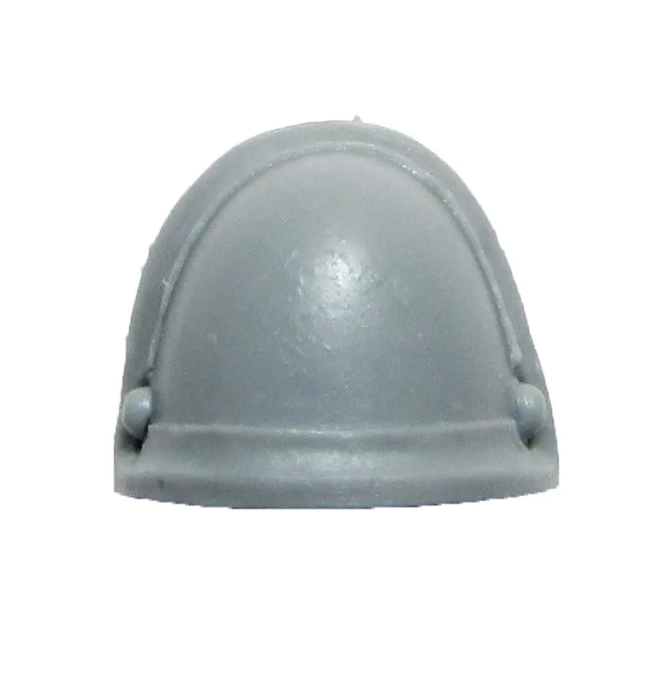Warhammer 40K Forgeworld Imperial Fists Command Squad Shoulder Pad R B Plain