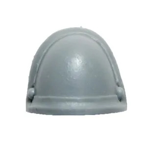 Warhammer 40K Forgeworld Imperial Fists Command Squad Shoulder Pad R B Plain