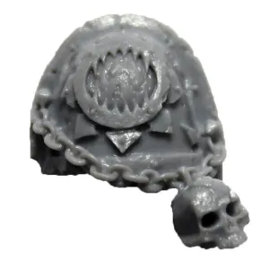 Warhammer 40K Forgeworld World Eaters Khorne Shoulder Pad J Upgrade