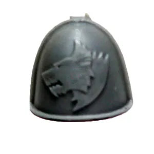 Warhammer 40K Marines Forgeworld Space Wolves MKIV Shoulder Pad Bits