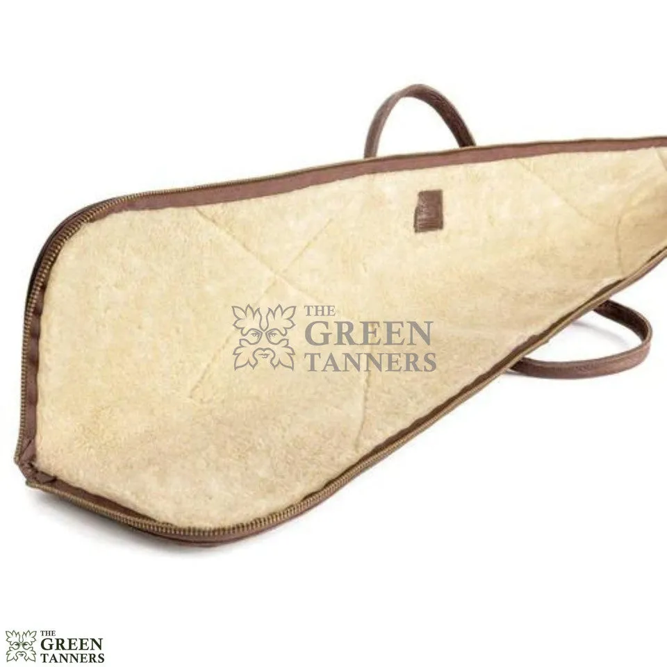 Waxed Canvas Shotgun Case With Sliding Shoulder Pad