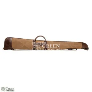 Waxed Canvas Shotgun Case With Sliding Shoulder Pad