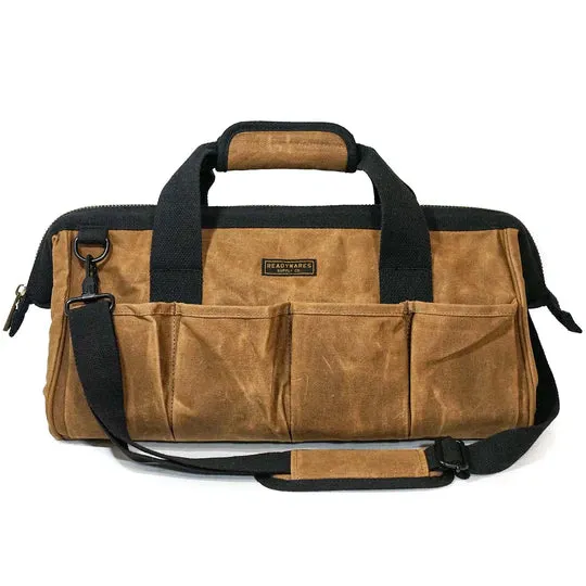 Waxed Canvas Tool Bag