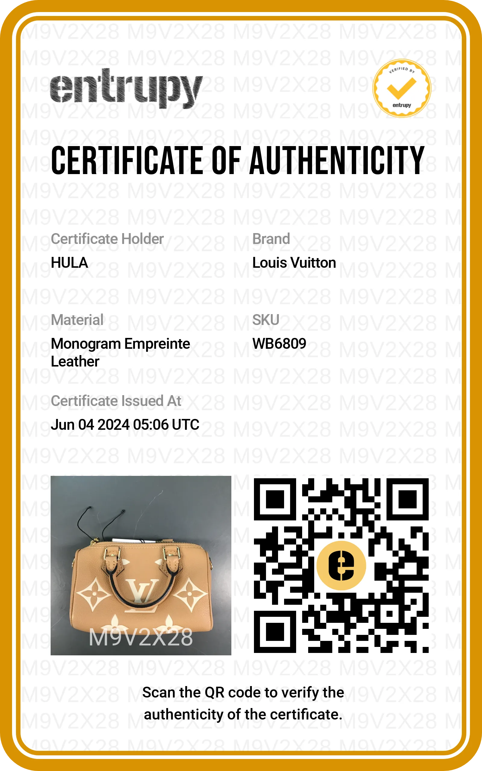 [WB6809] Louis Vuitton | Cross-Body Bag