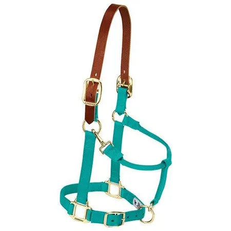Weaver Breakaway Original Adjustable Chin and Throat Snap Halter, 3/4" Weanling/Pony (Multiple Color Options)