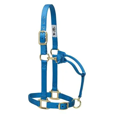 Weaver Leather Original Adjustable Chin and Throat Snap Halter, 1" Small Horse or Weanling Draft