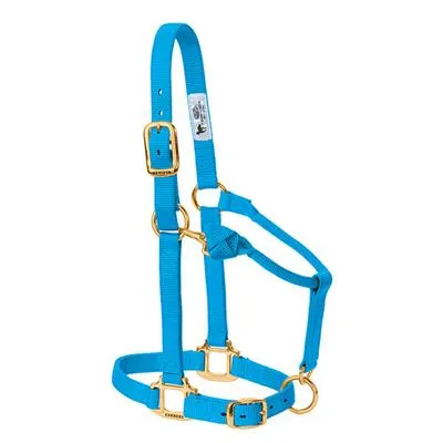 Weaver Leather Original Adjustable Chin and Throat Snap Halter, 1" Small Horse or Weanling Draft