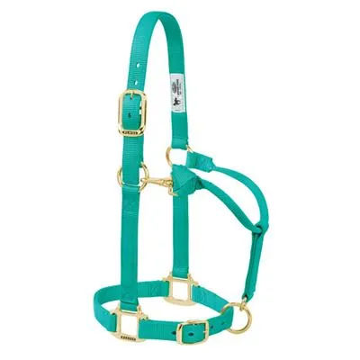 Weaver Leather Original Adjustable Chin and Throat Snap Halter, 1" Small Horse or Weanling Draft