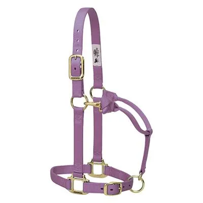 Weaver Leather Original Adjustable Chin and Throat Snap Halter, 1" Small Horse or Weanling Draft