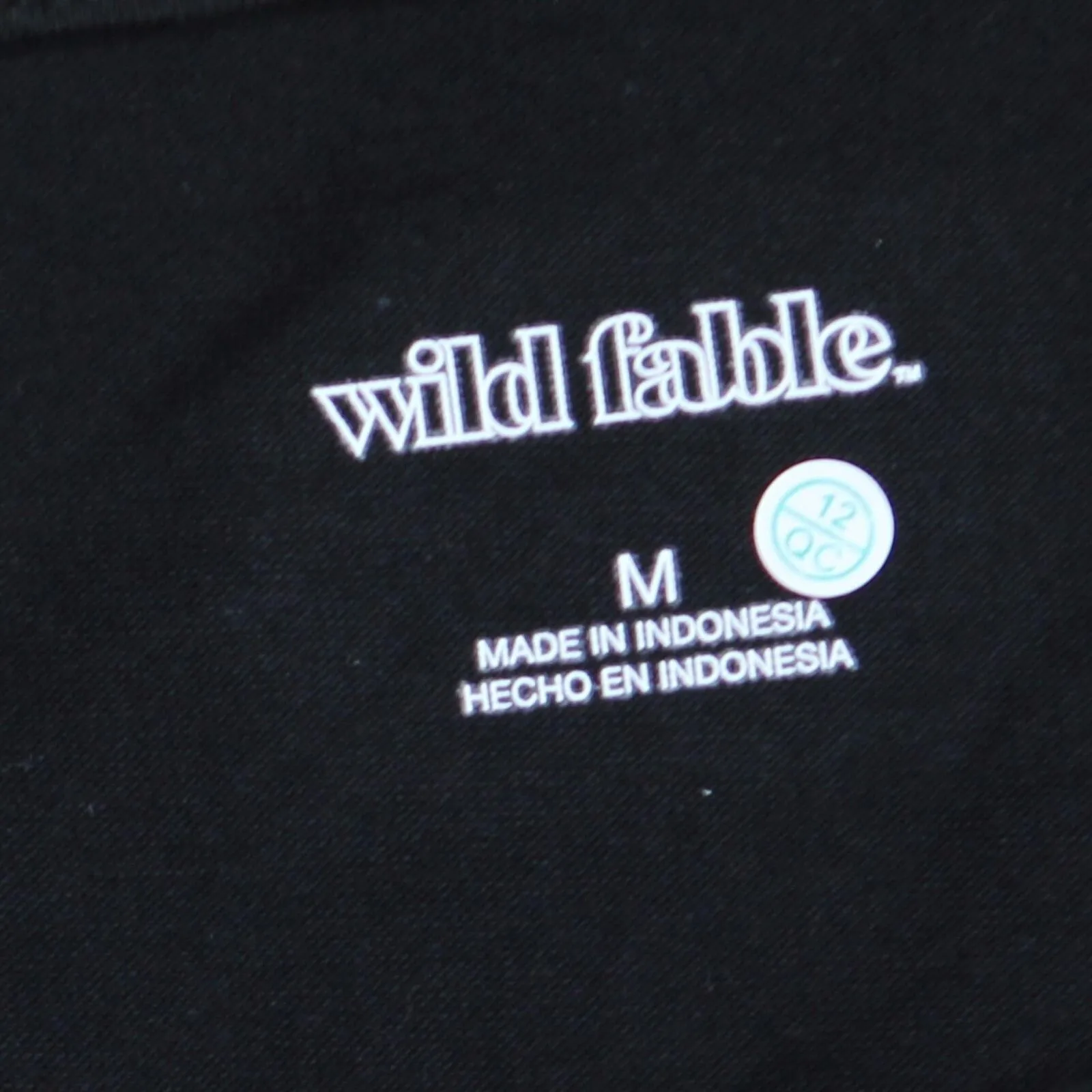 Wild Fable Women's Slim Fit Cropped Cami Tank Top Black M