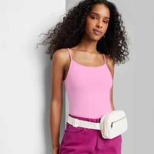 Wild Fable Women's Slim Fit Cropped Cami Tank Top