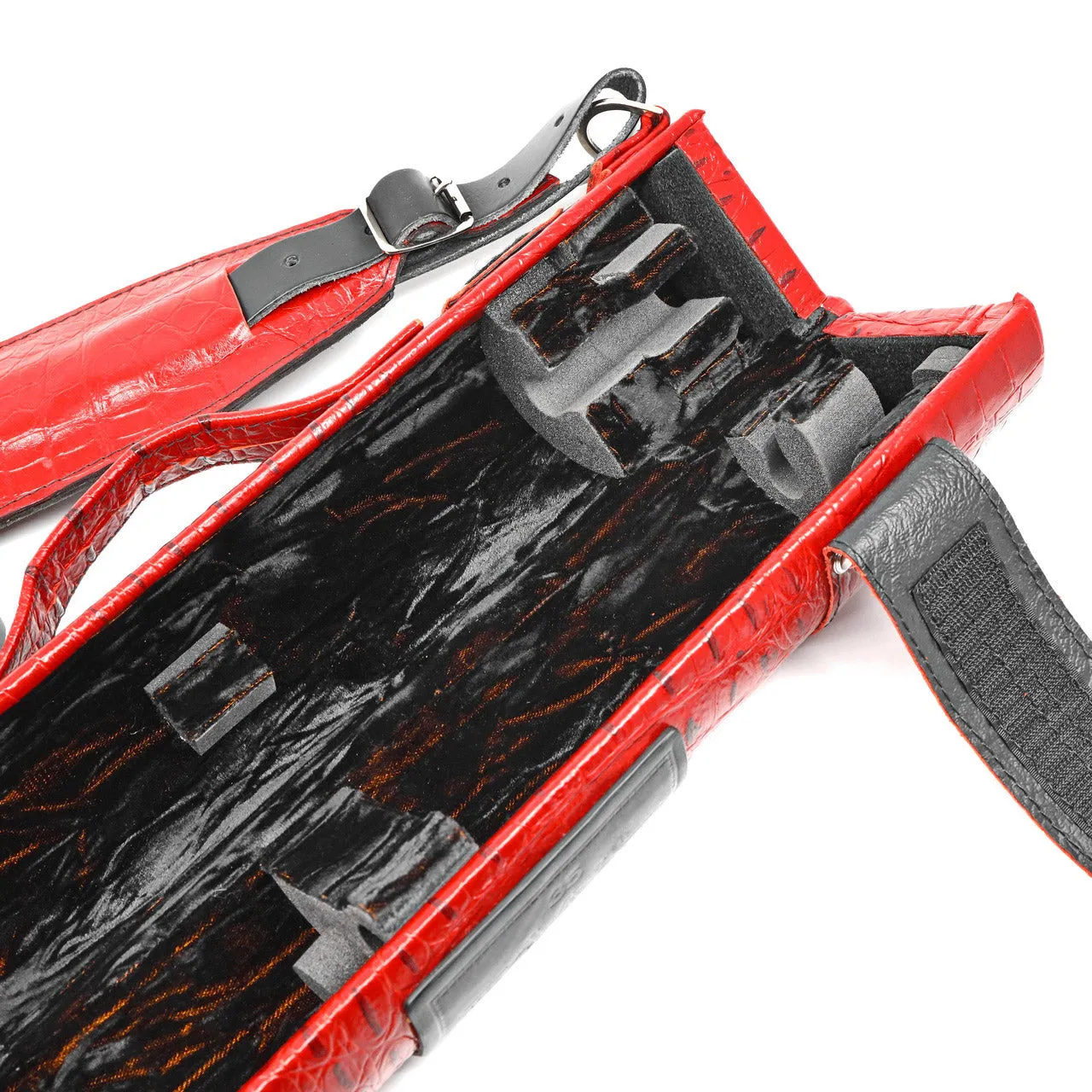 Wiseman Combo Case - Red Croc