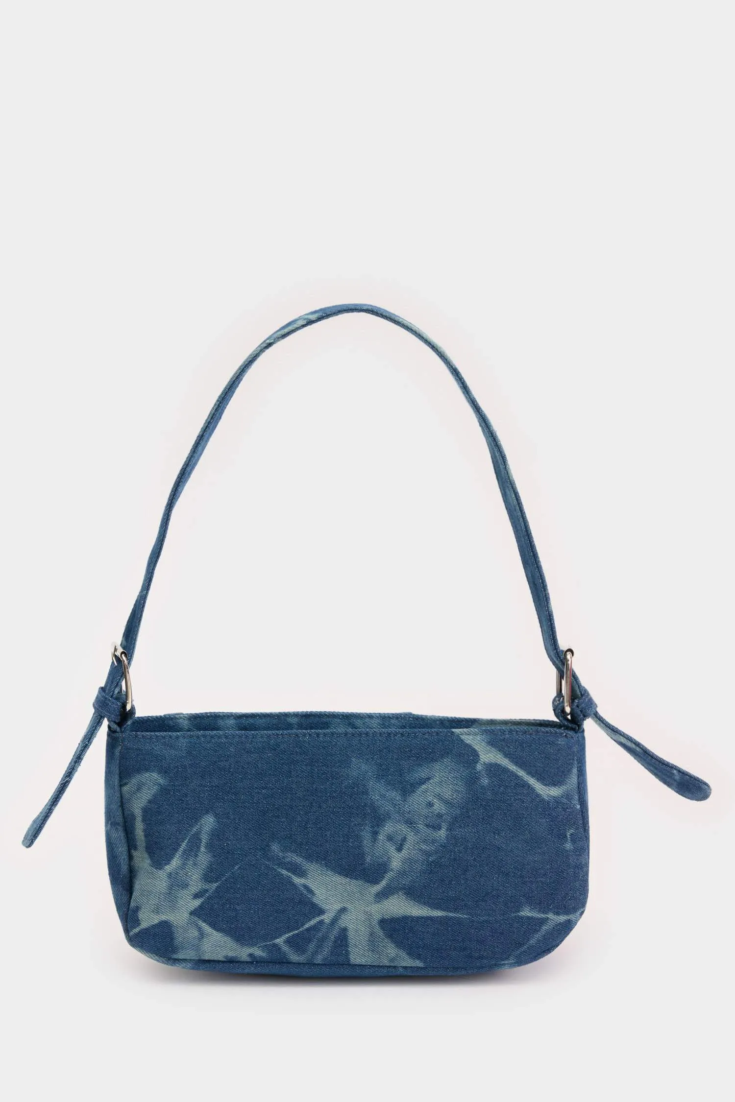 Women Jean Look Shoulder Bag