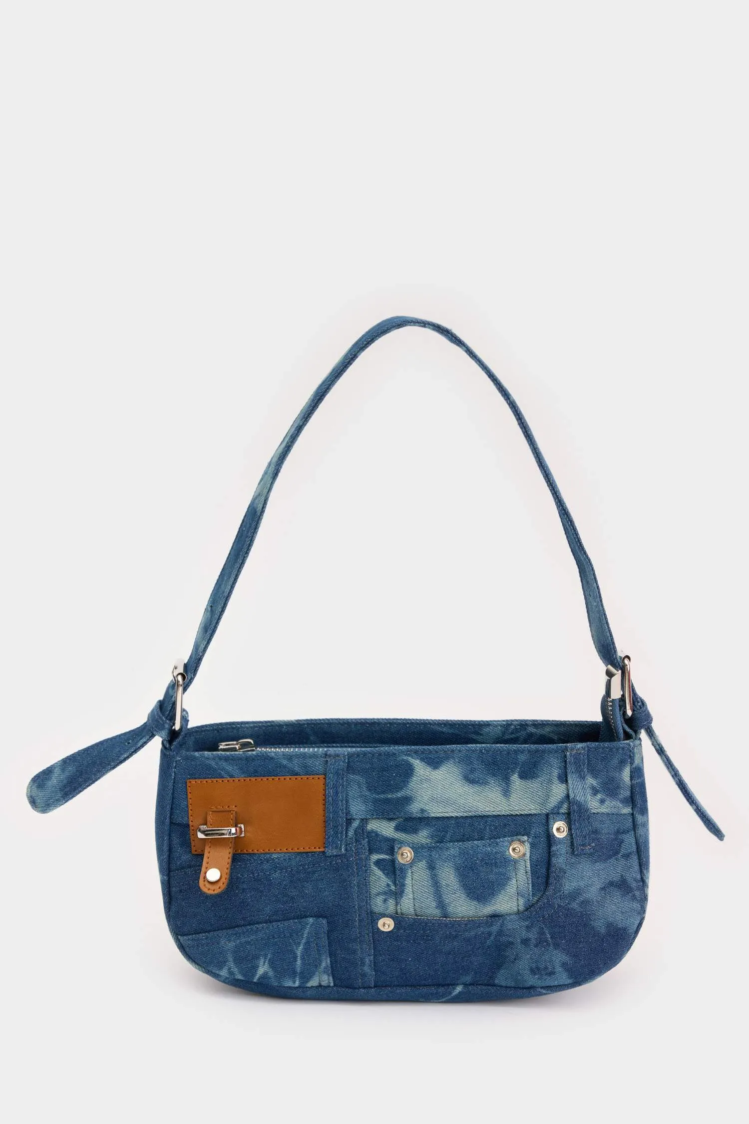 Women Jean Look Shoulder Bag
