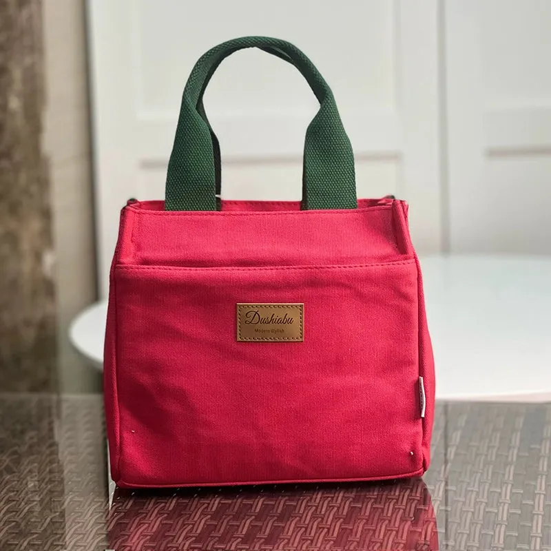 Women's Canvas Middle-Aged Leisure at Work Handbag