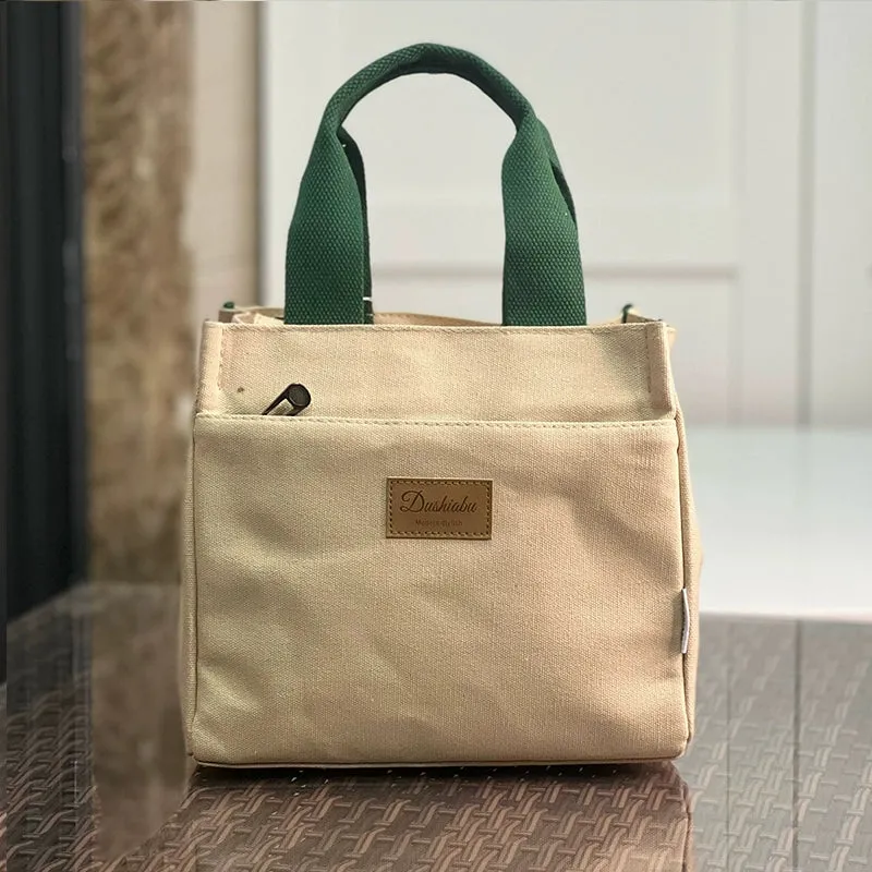 Women's Canvas Middle-Aged Leisure at Work Handbag