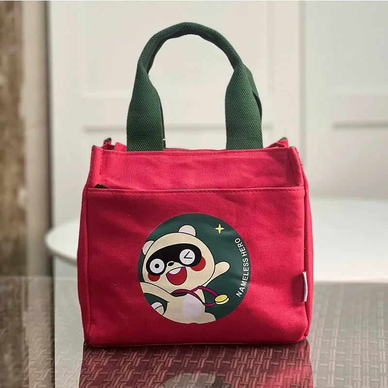 Women's Canvas Middle-Aged Leisure at Work Handbag