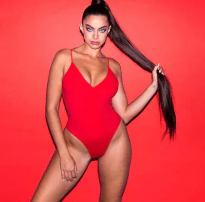 Women's Plus Size Backless String Bikini One Piece Swimsuit