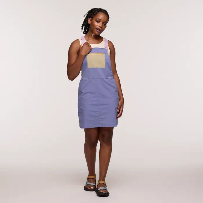 Women's Tolima Overall Dress - Blue Smoke - S2447OW717