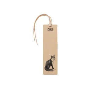Wooden Fox bookmark