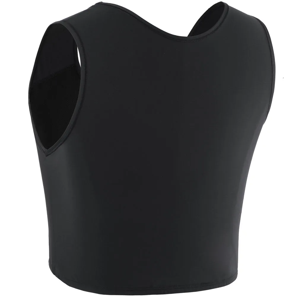 XUJI High-Compression Chest Binder - Double-Layer Design, Breathable & Lightweight for Daily Wear, Sports, or Swimming - XUJI Srore