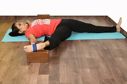 Yogasya Cotton Yoga Belt - Yoga Props for Safe and Challenging Yoga Posture - Black , 8 Feet Length - 1.5" Width ( Black )