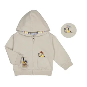 Zippered Pullover-Cream 1.448