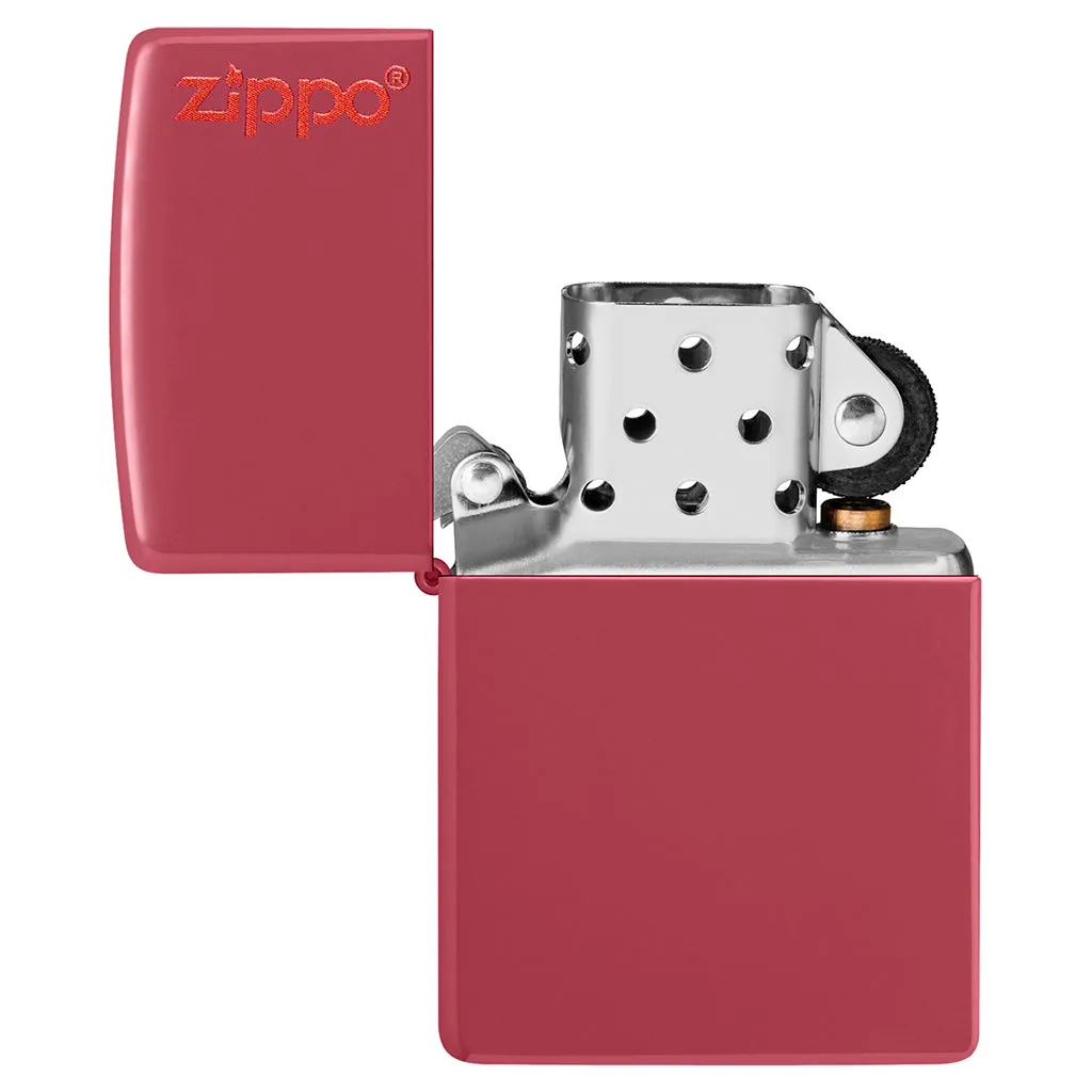Zippo Lighter Red Brick Zippo Logo
