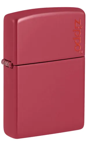 Zippo Lighter Red Brick Zippo Logo
